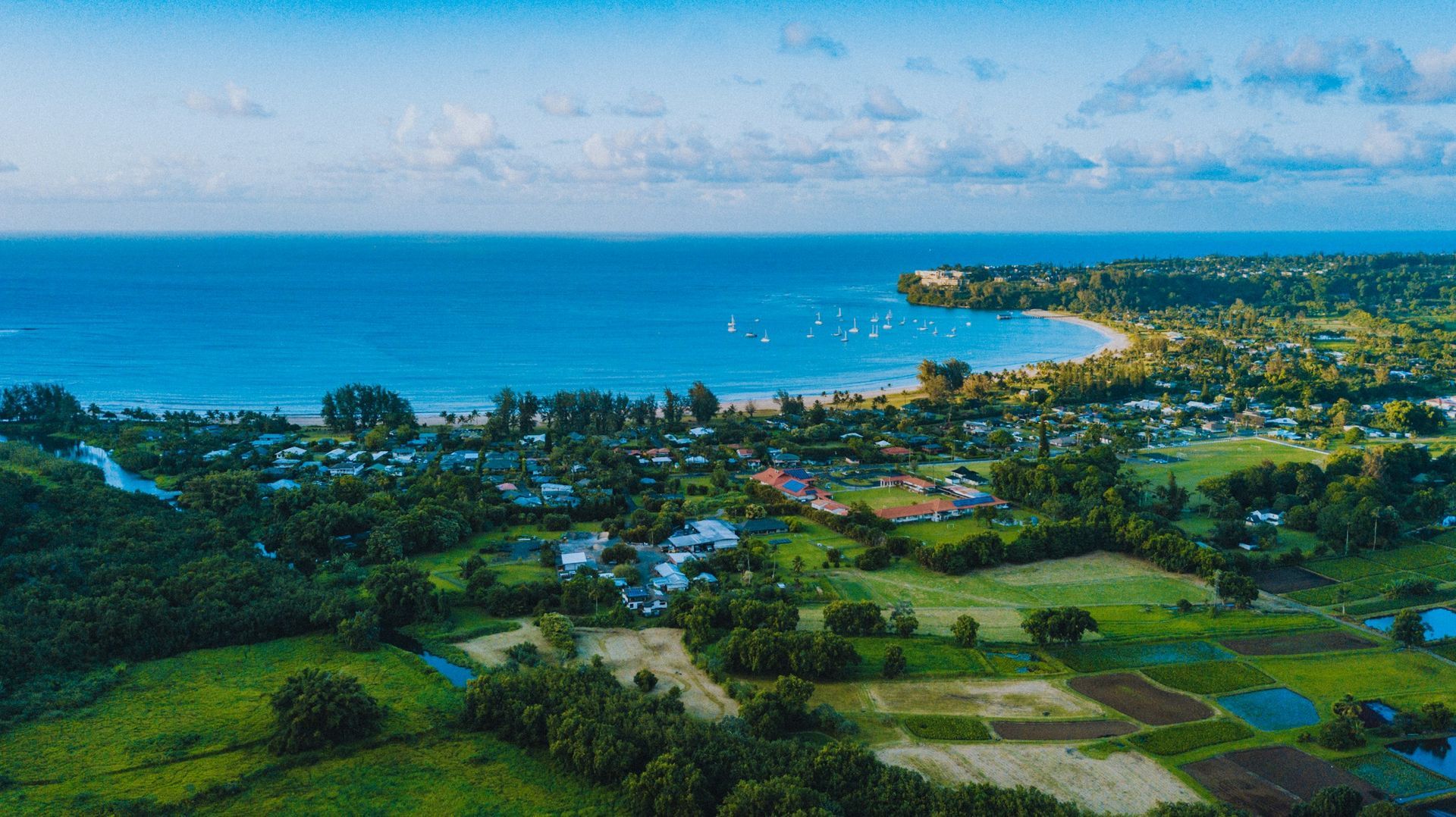 Hanalei Bay, Kauai, Hawaii