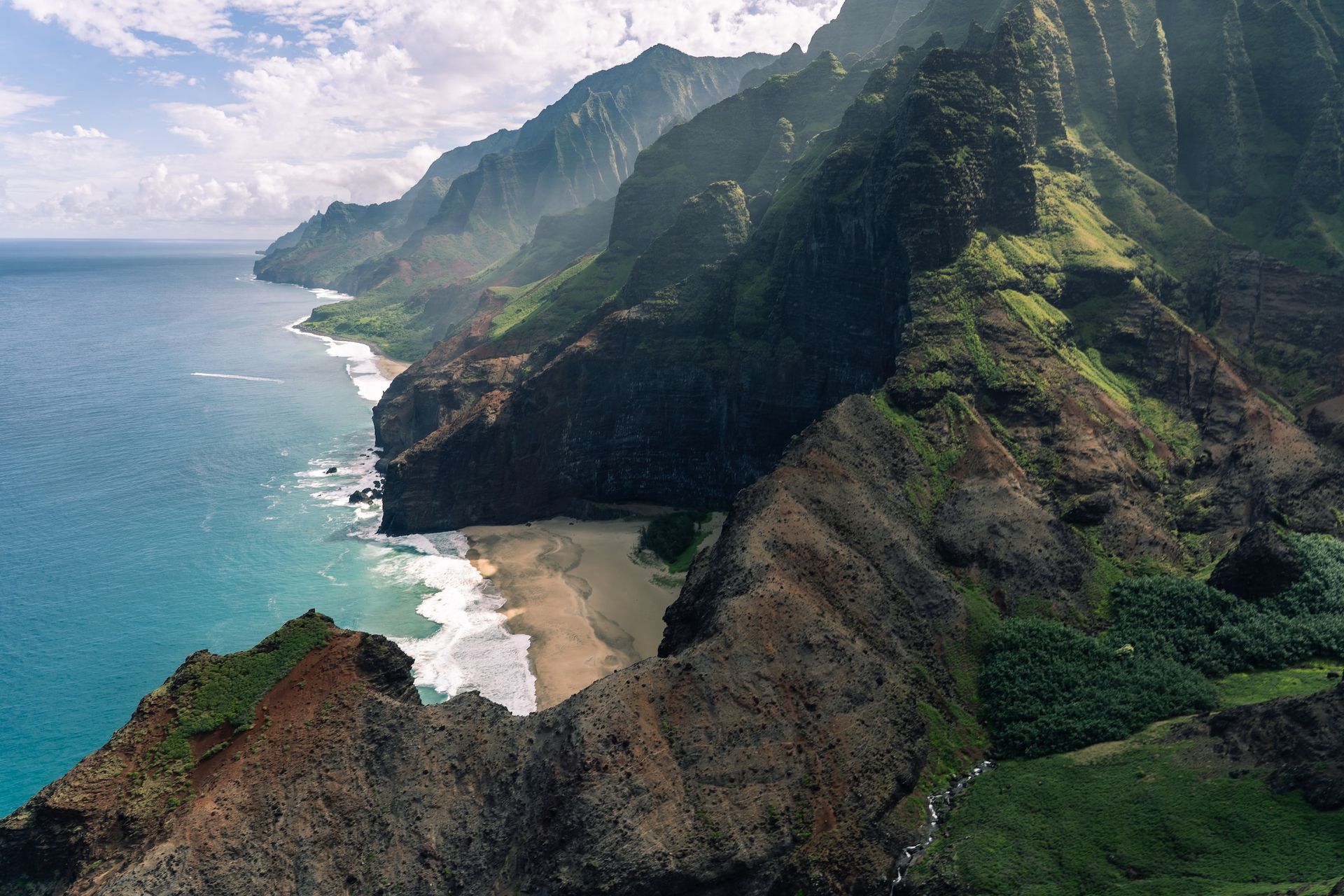 Napili Shoreline, Kauai, Hawaii