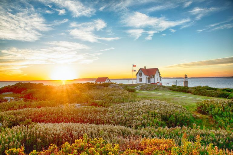 East Boothbay, Maine, New England
