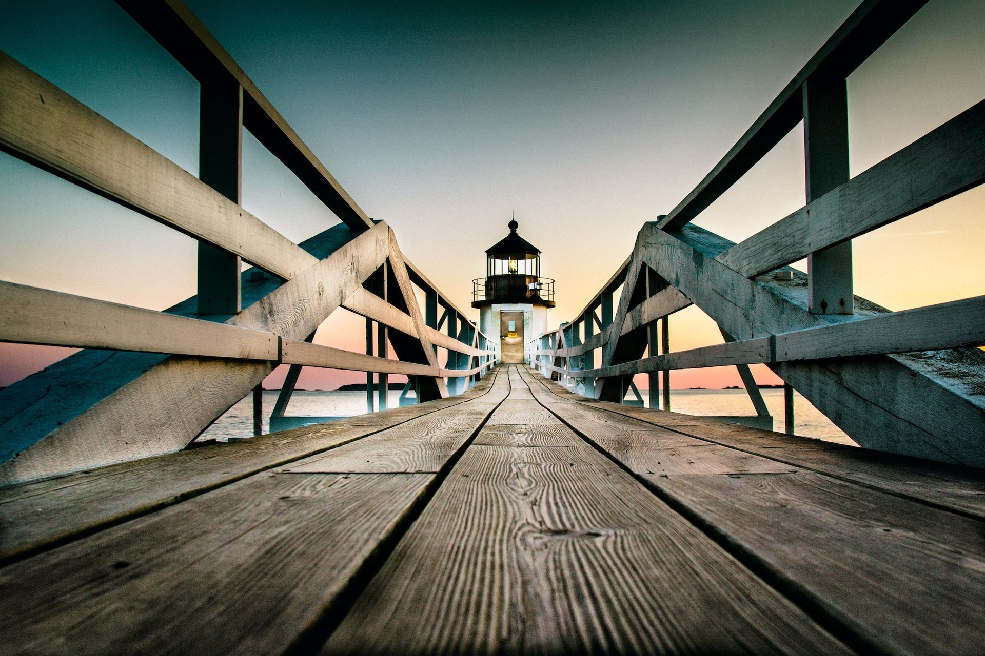 Maine, New England Lighthouse
