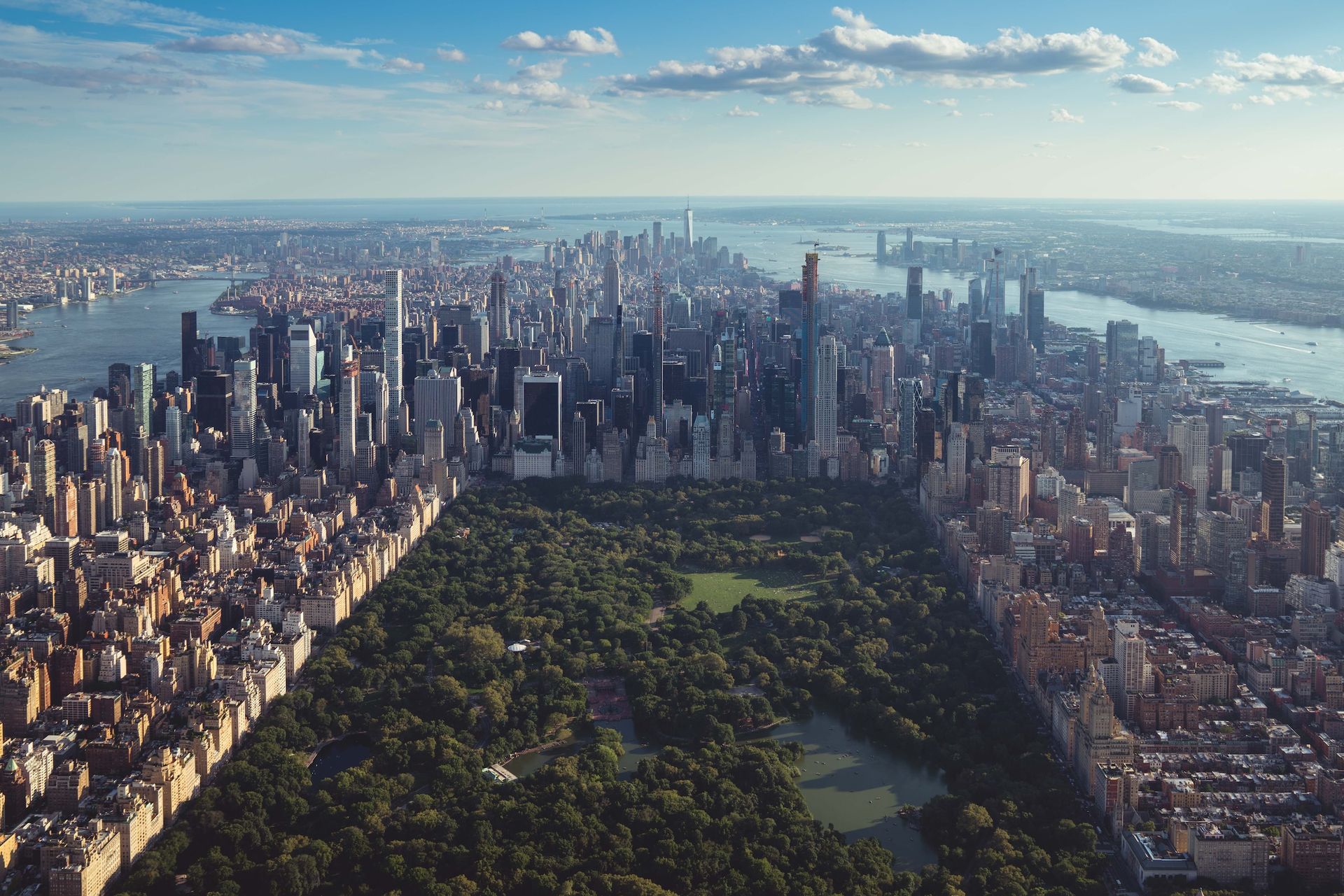 Central Park Aerial View, New York