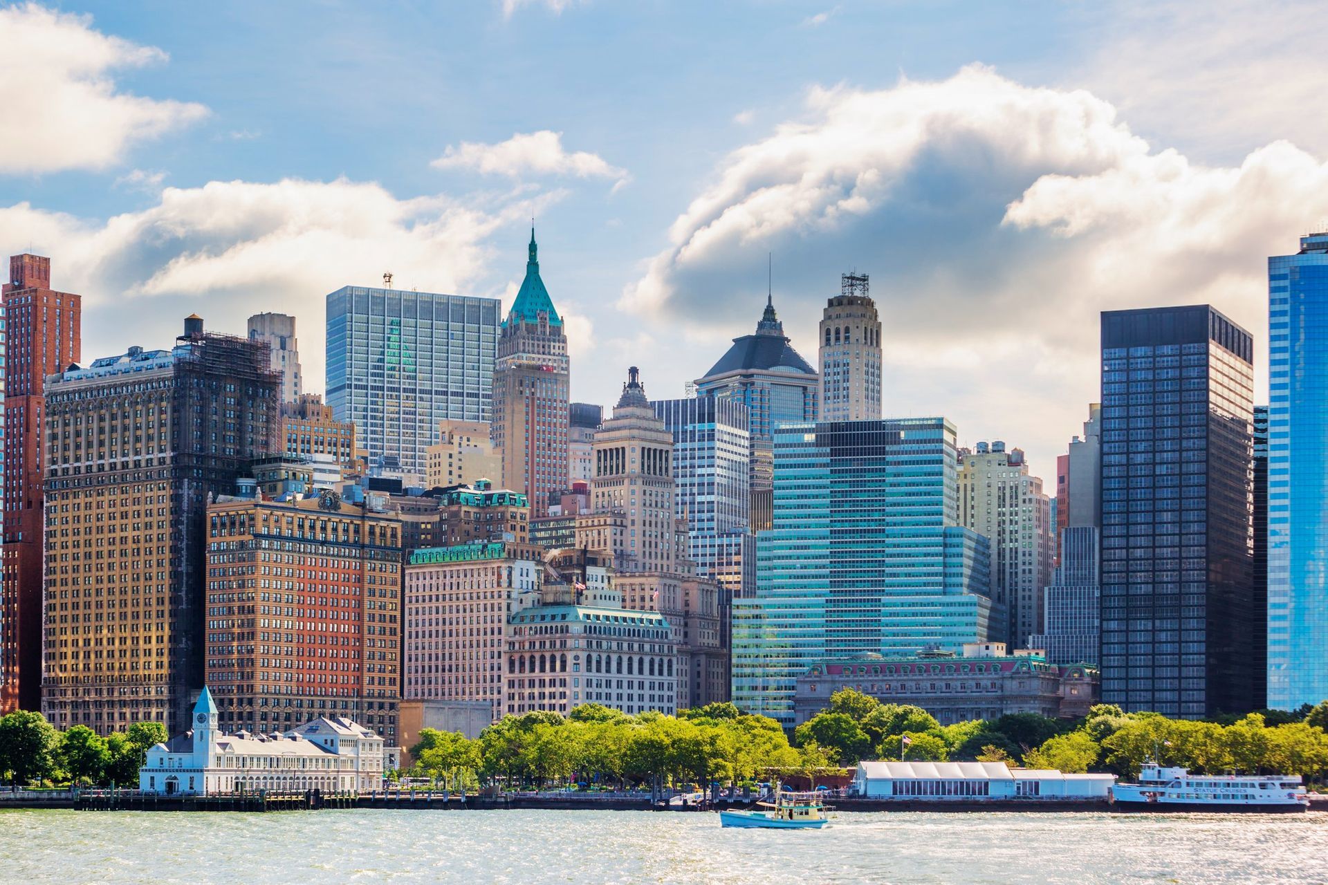 Manhattan from Hudson River, New York