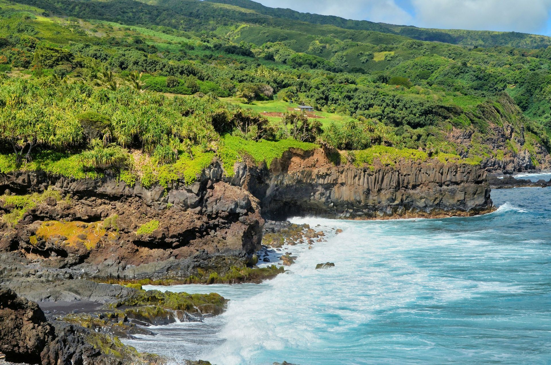 Hana, Maui shoreline