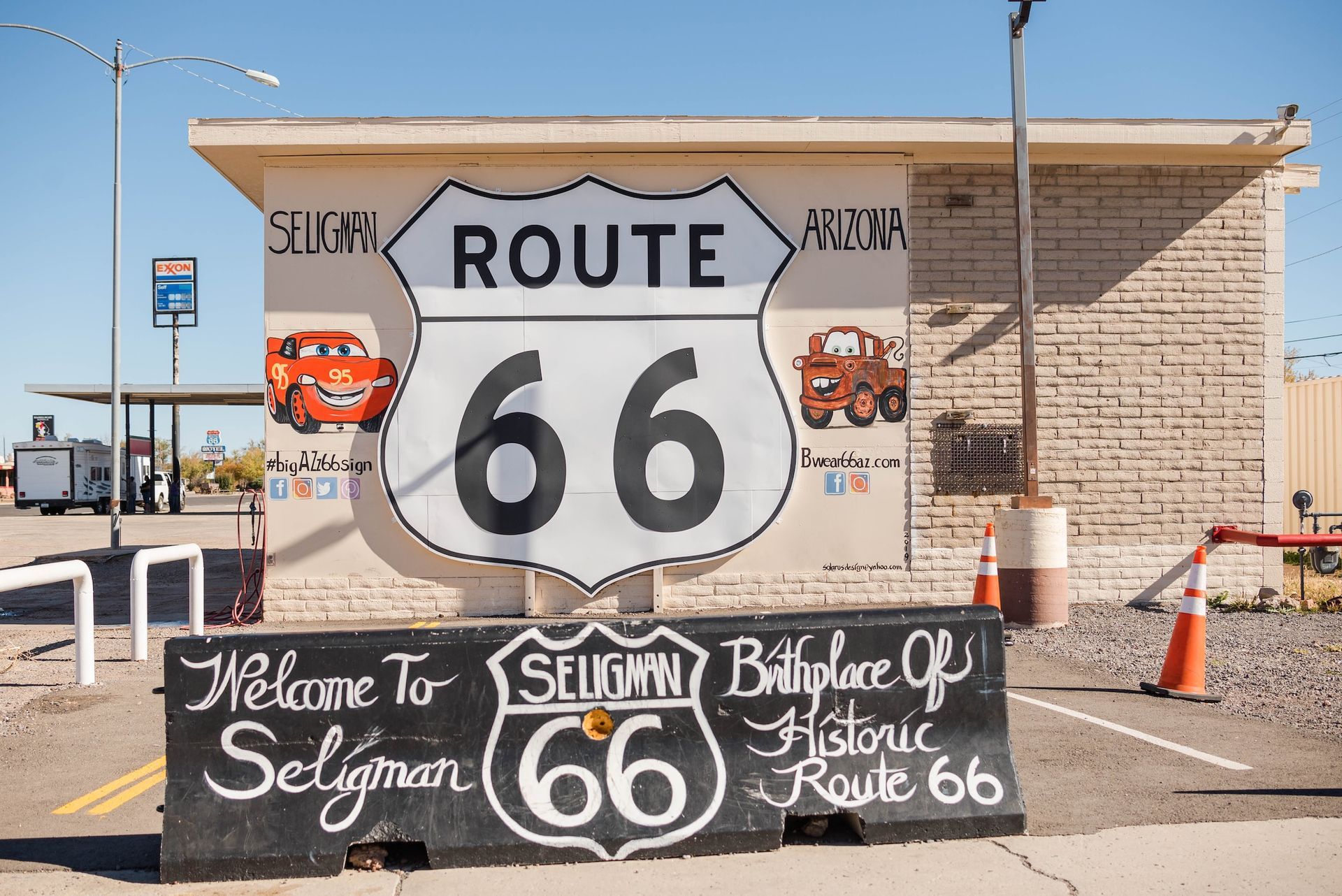 Seligman Route 66 Sign