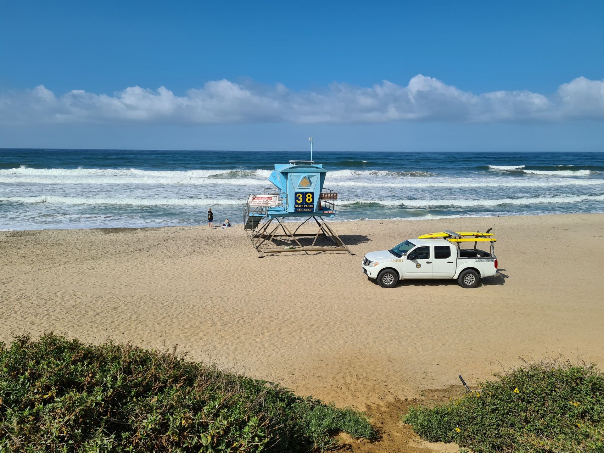 Carlsbad Beach Live Guard Station