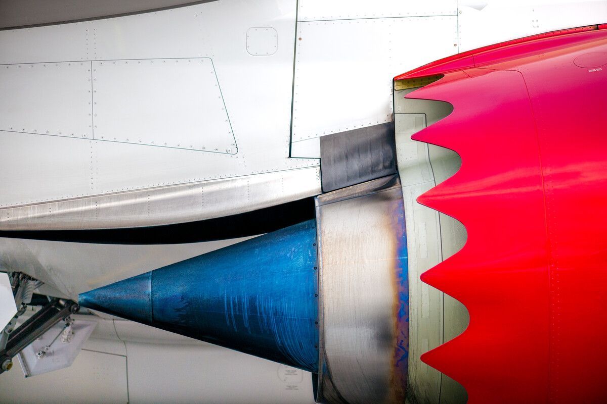Virgin Atlantic B787 Engine