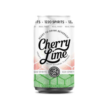 A can of 1220 Spirits Cherry Lime cocktail