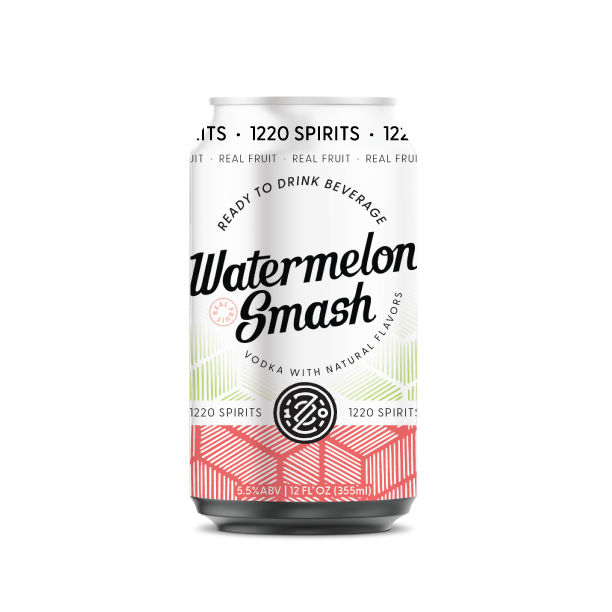 A can of 1220 Spirits Watermelon Smash