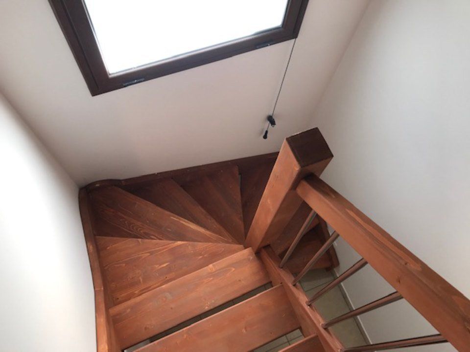 Scala in legno