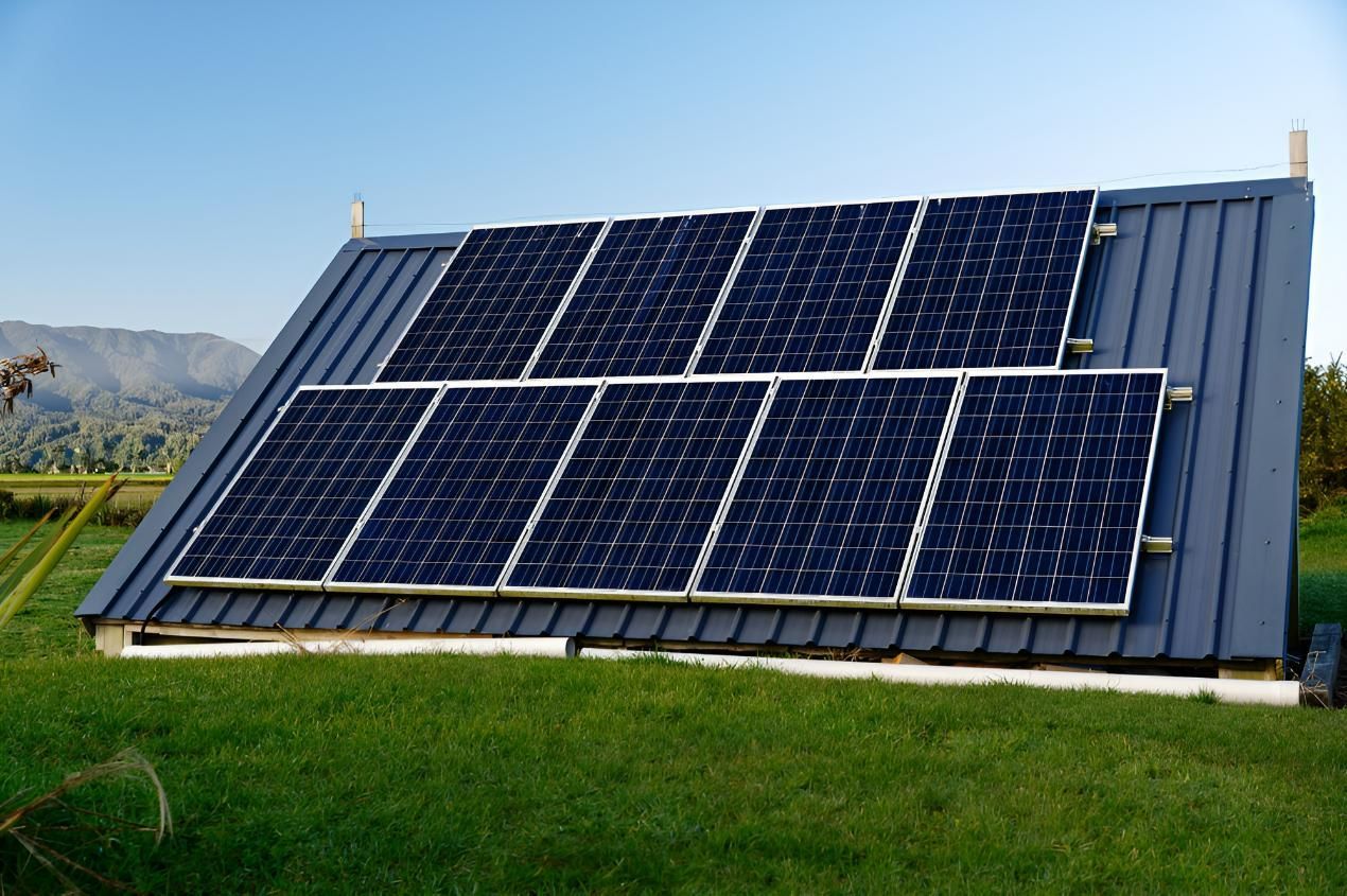 Roof With a Lot of Solar Panels on It — Abstract Window Cleaning in Pottsville, NSW