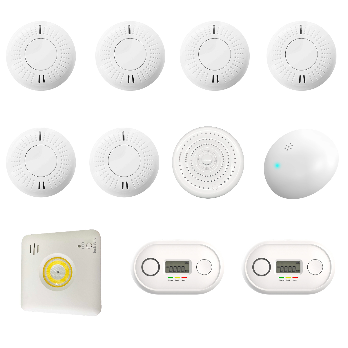 Smoke Alarms for the Deaf Vibrating Pillow Fire Alarms