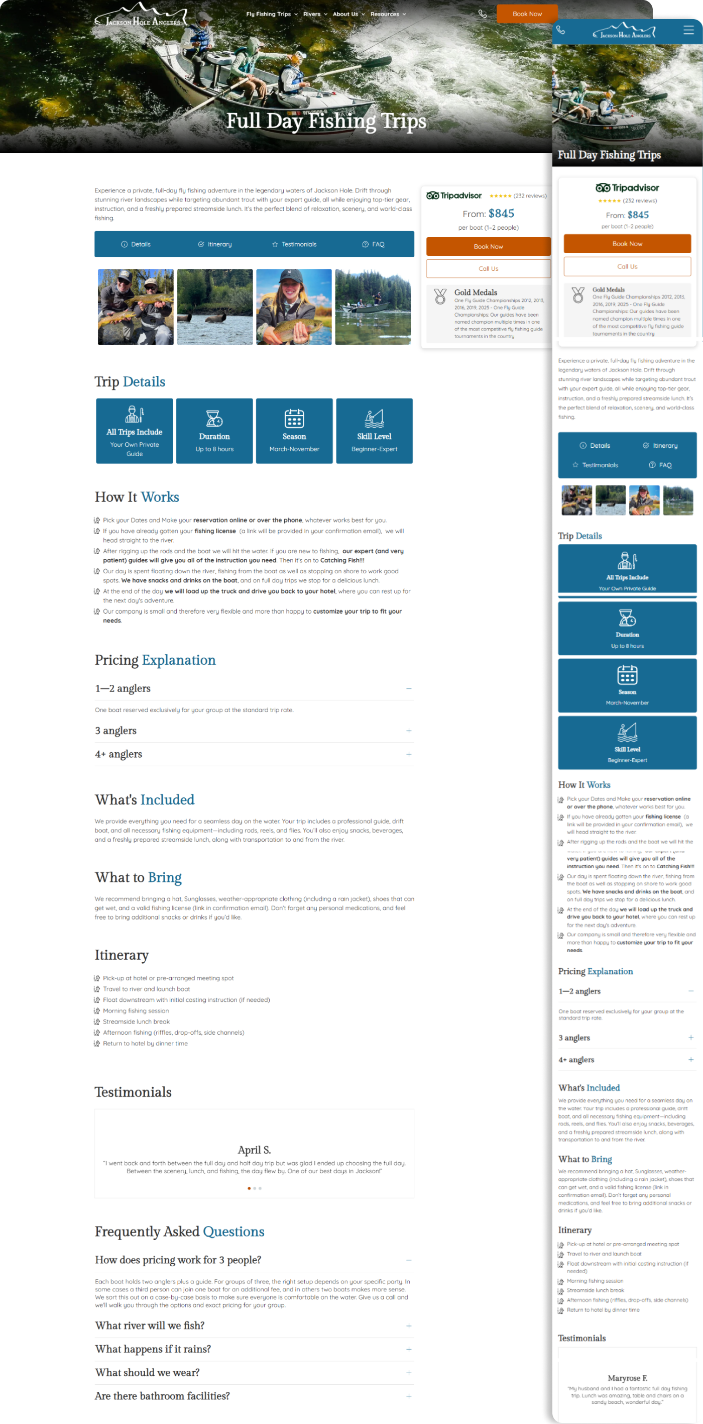 University website homepage with a blue navigation bar, banner image, and a login panel on the right.