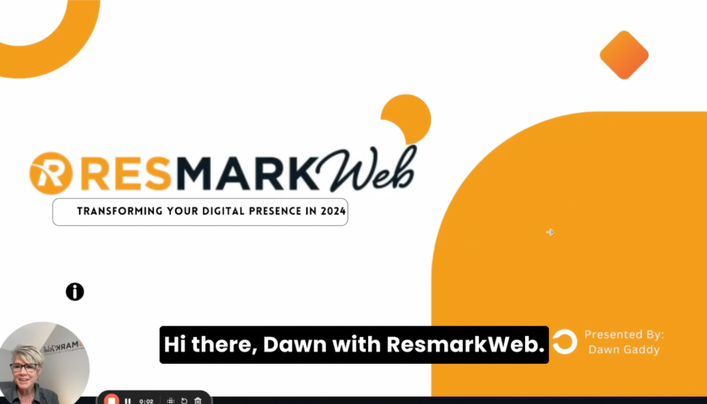 video of sales rep talking about resmarkweb service offerings