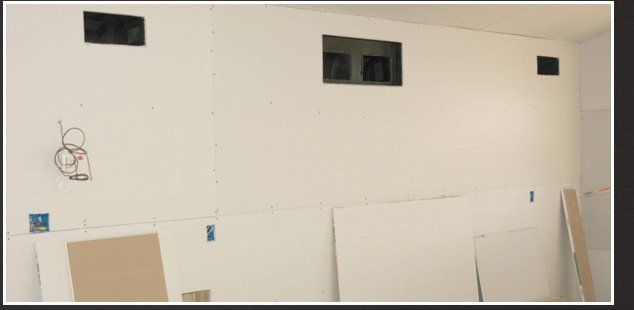 Stone Garage Installation