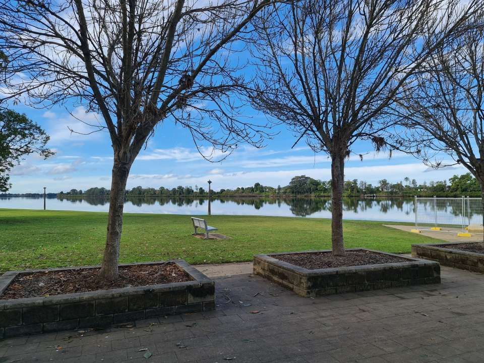 A Park in Taree With Trees and a Lake in the Background — Currie Bros Engine Reconditioners in Taree, NSW