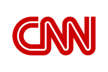 Red CNN logo in bold red letters on a white background