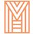 Orange geometric monogram logo with interlocking M and H shapes on a white background. Marriott Homes and Villas Bonvoy Logo