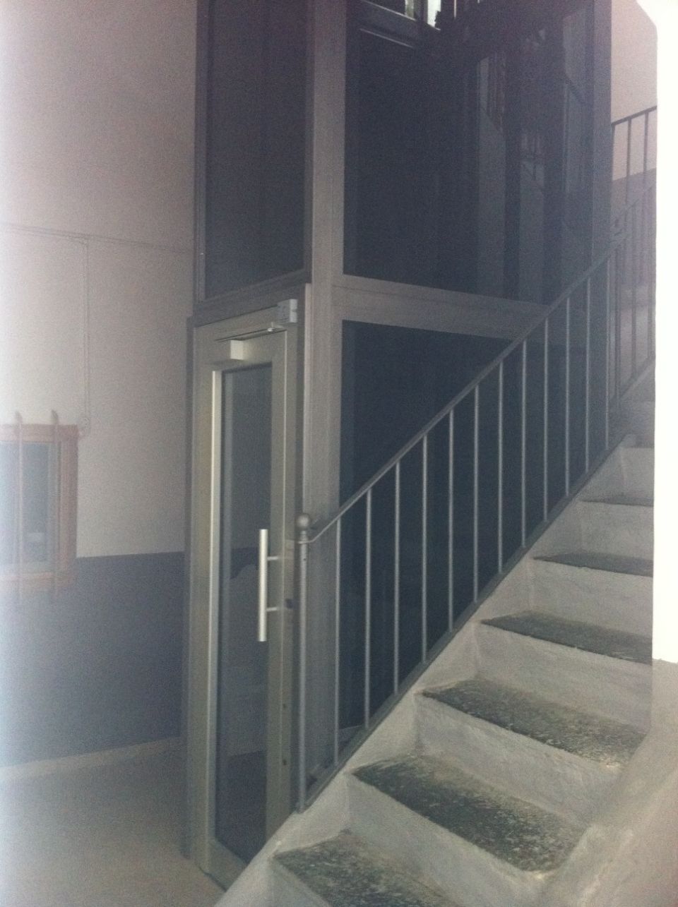 ascensore in scala
