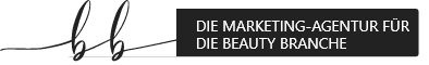 A logo for die marketing agentur fur die beauty branche