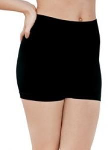 Person wearing black shorts