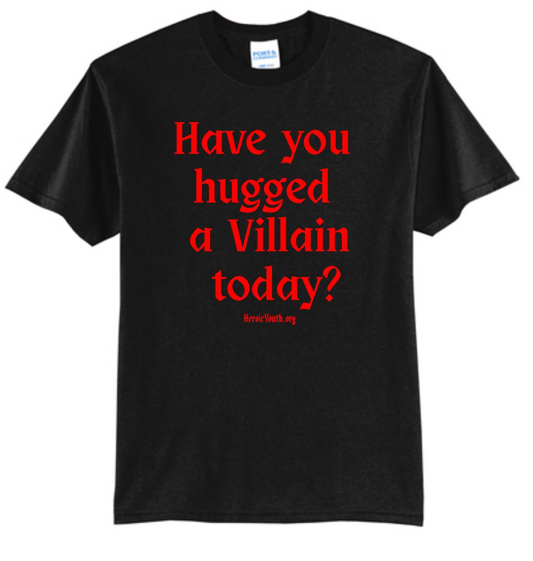 A person is holding a blue shirt that says `` be lazy be happy ''.
