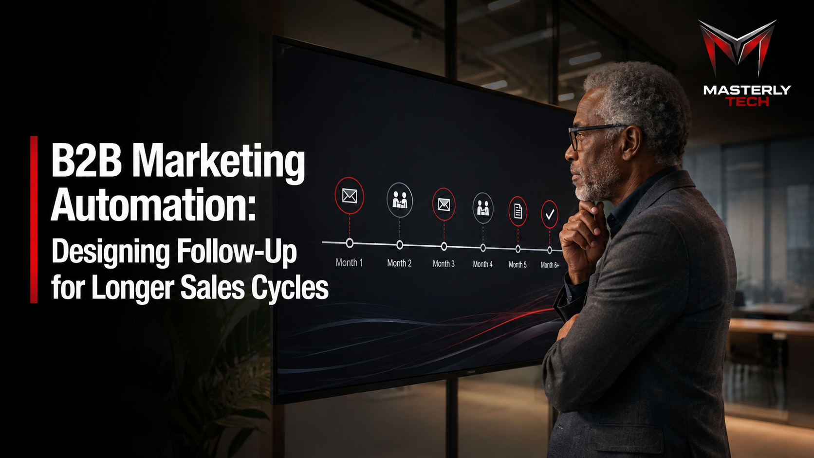 B2B marketing automation improving lead follow-up