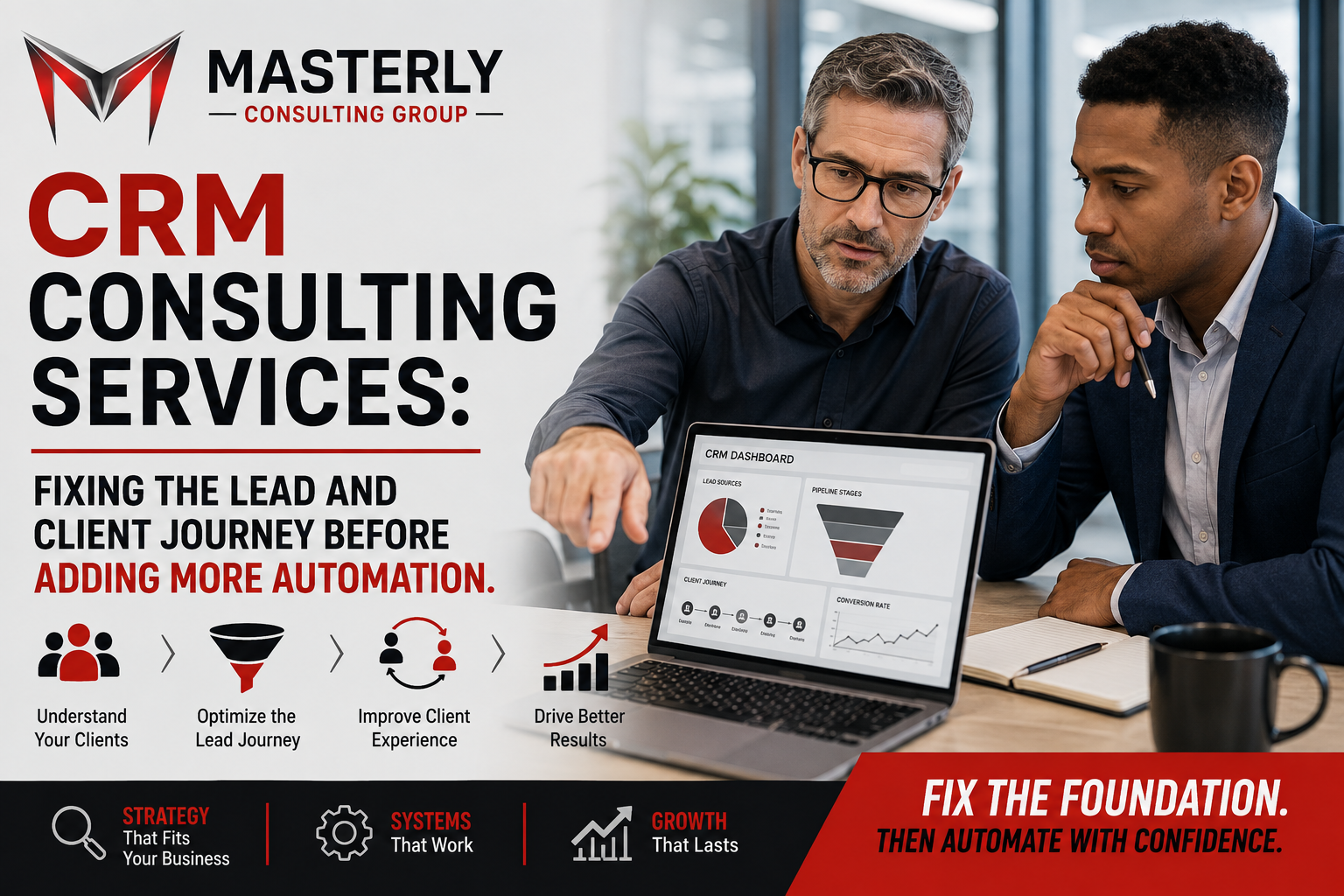 CRM consulting services for business sales automation