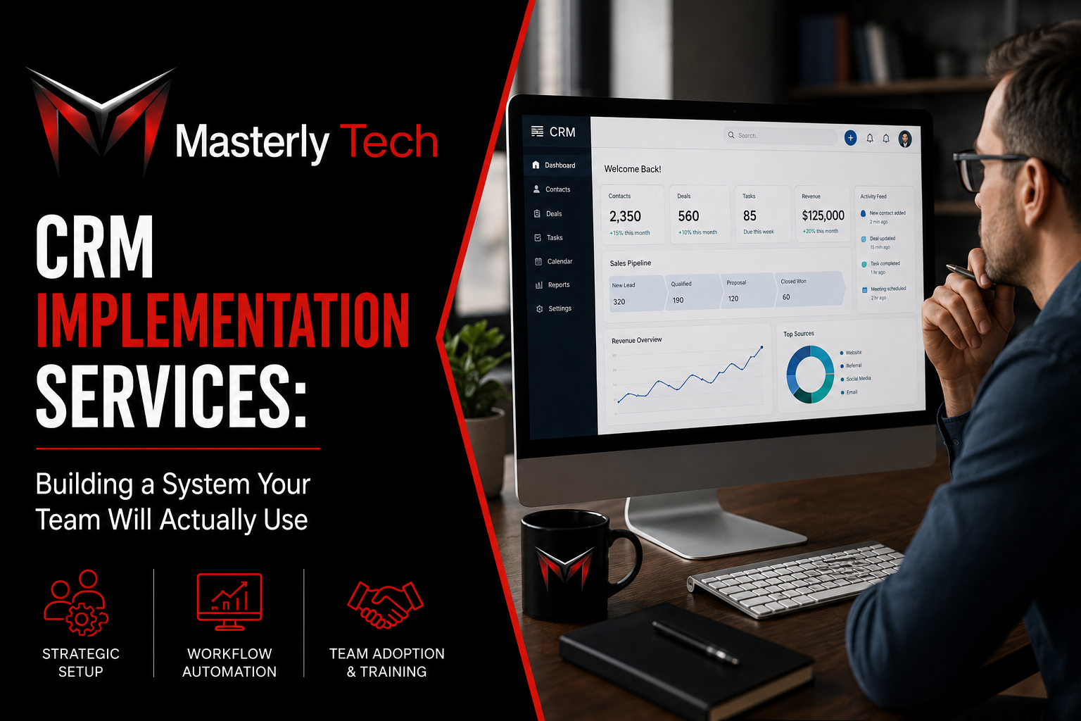 CRM implementation services for growing businesses