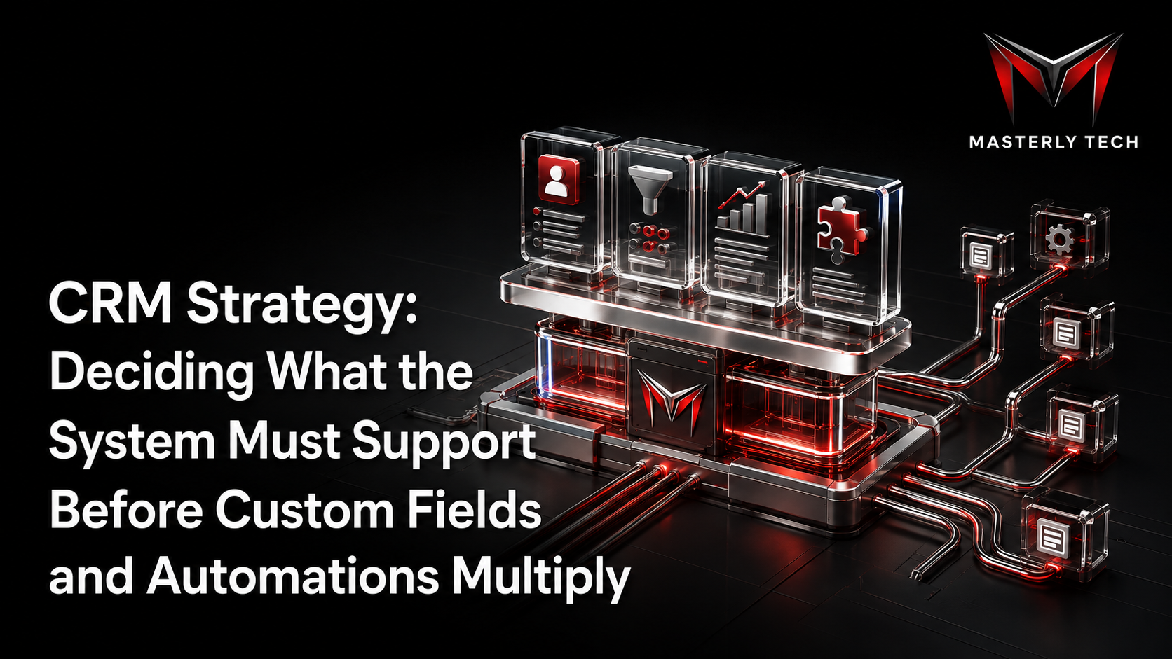 CRM strategy planning, reporting, and automation governance.