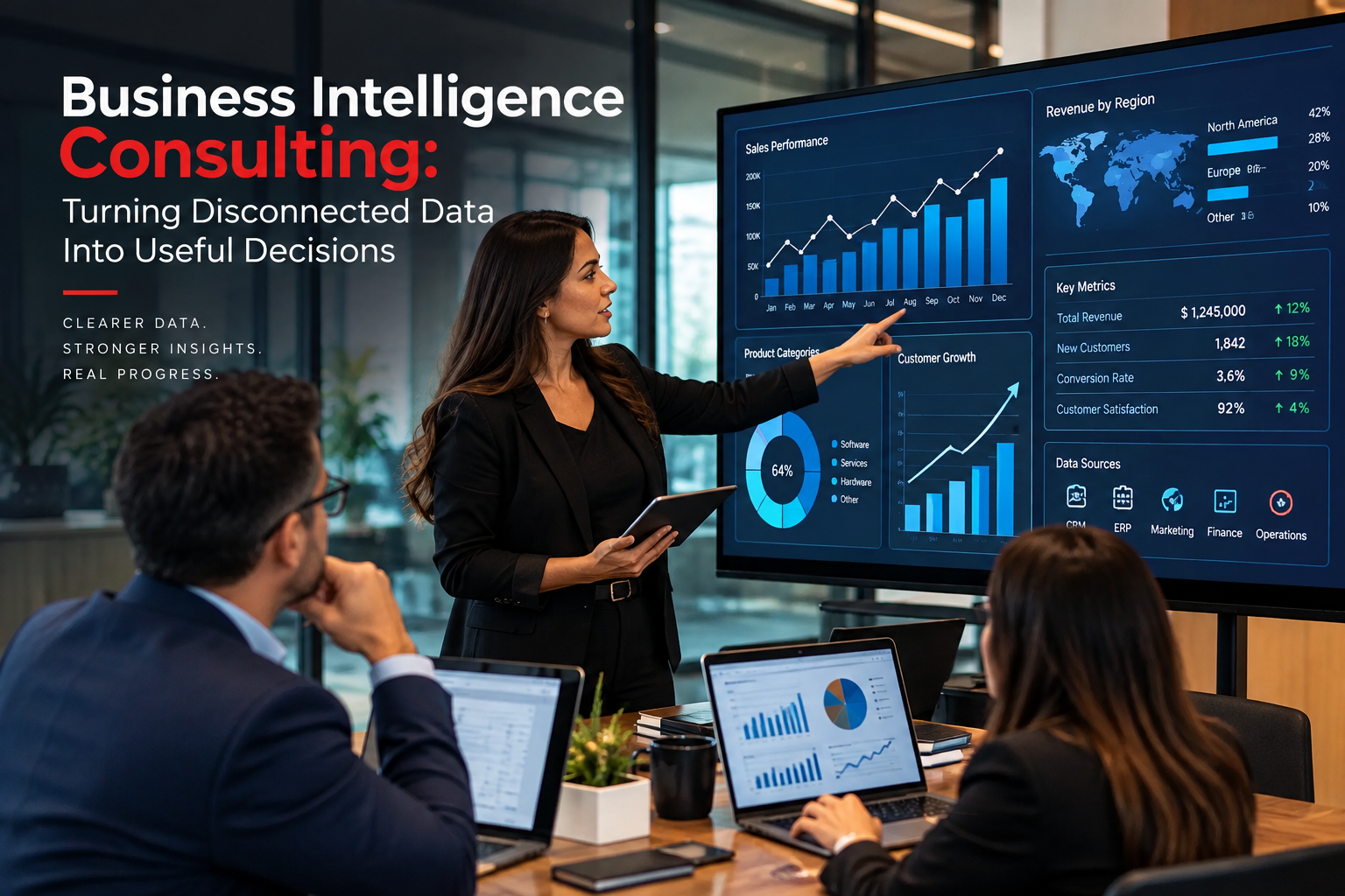 business intelligence consulting professional example