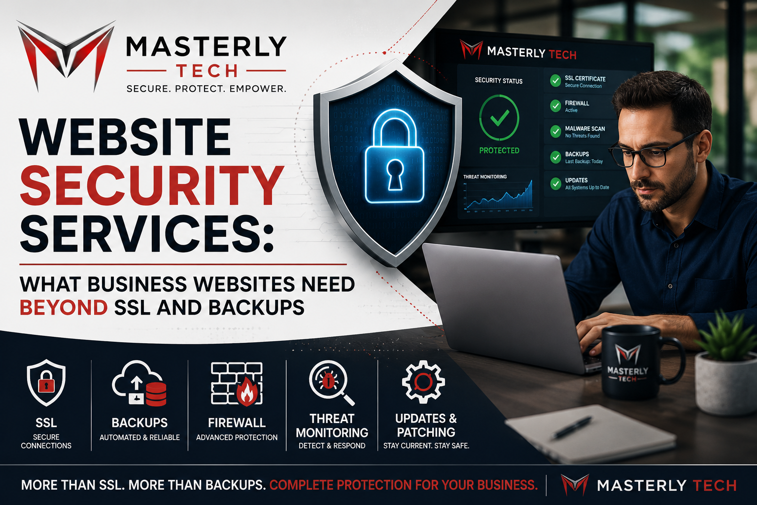Website security services for businesses