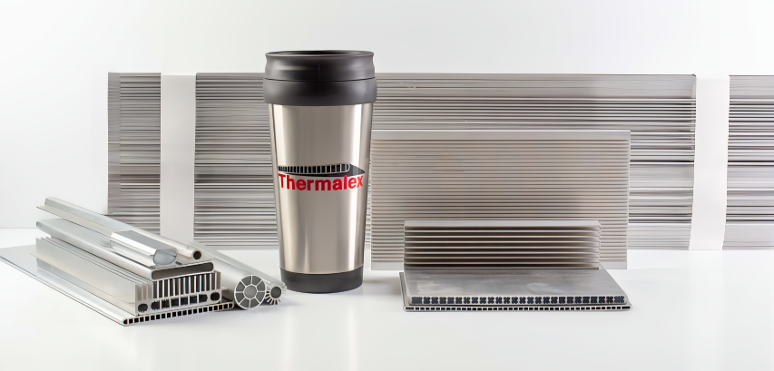 Thermalex cup and products on table