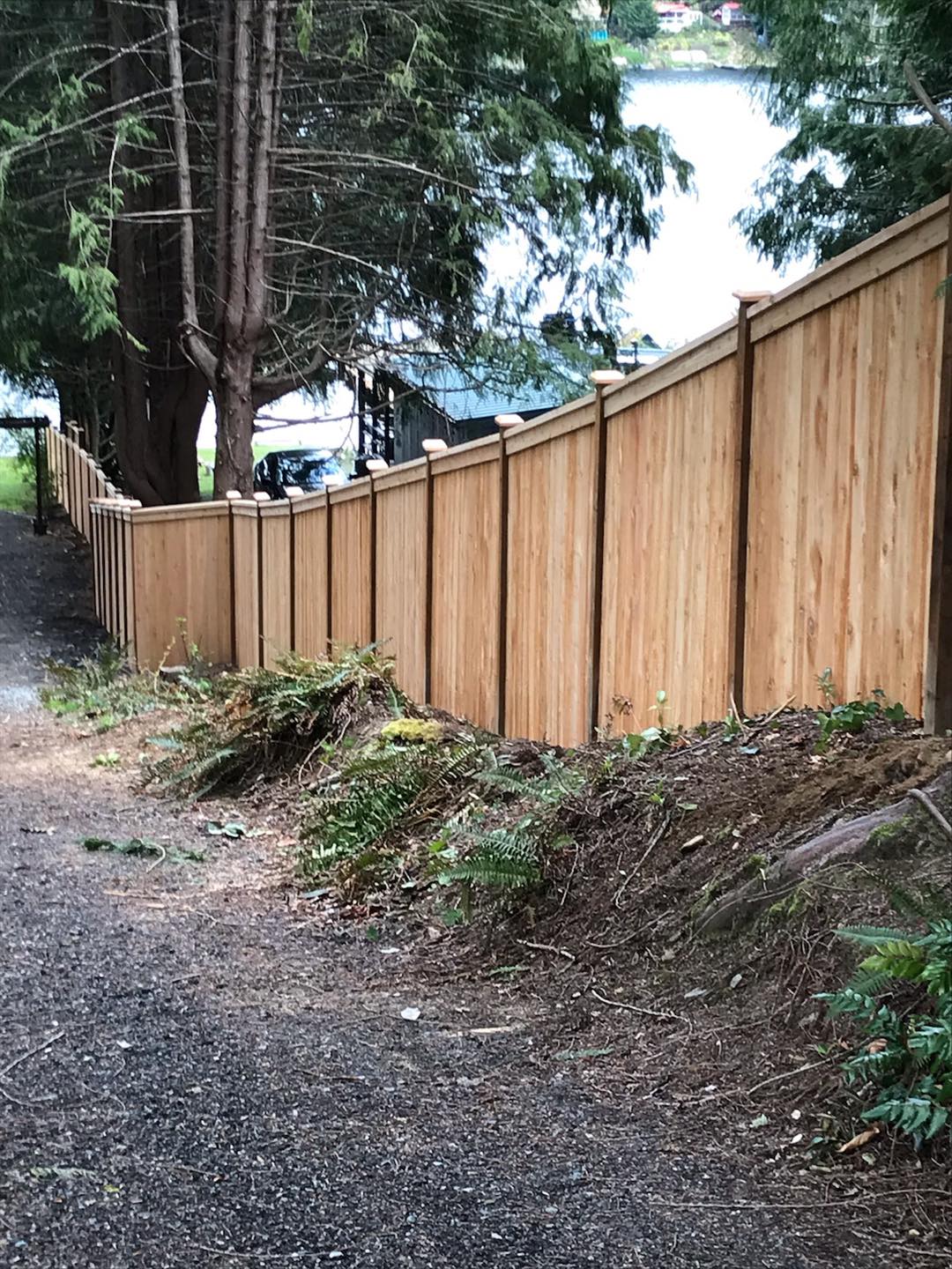 Installed Wood Fence — Snohomish, WA — Essential Fence Center