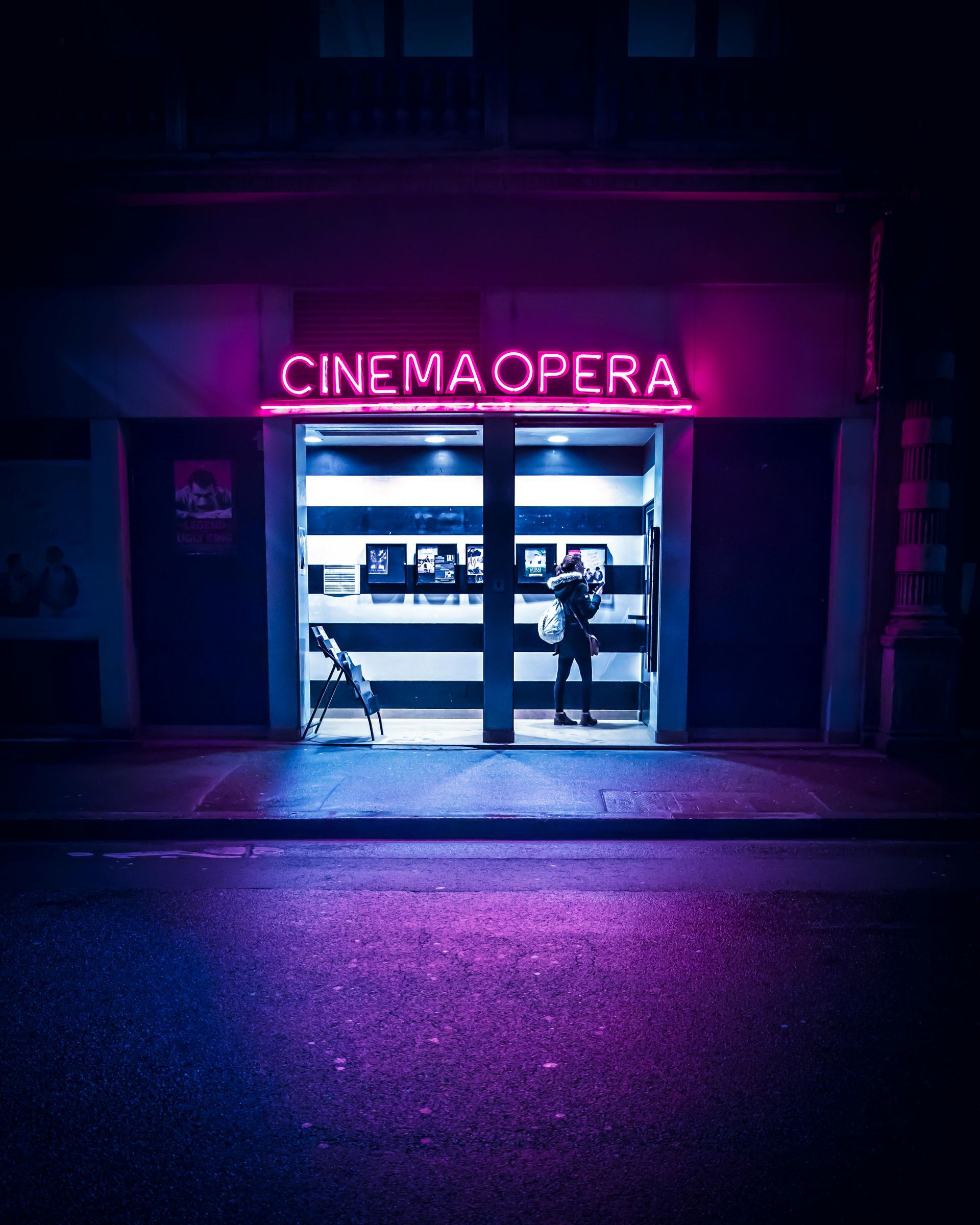 Neon sign