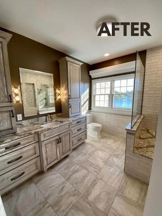 Campbell Bathroom Remodeling  After— St. Joseph, IL — Campbell Construction