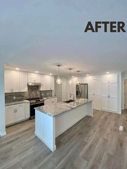 Campbell Kitchen Remodeling  After— St. Joseph, IL — Campbell Construction