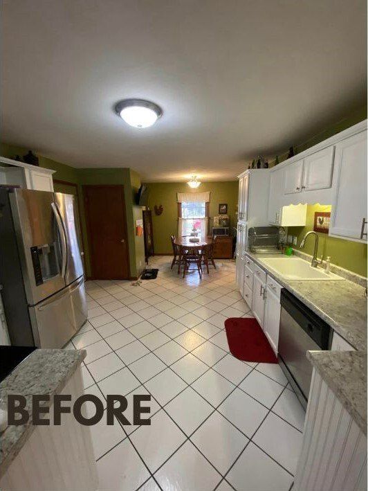 Campbell Kitchen Remodeling  Before— St. Joseph, IL — Campbell Construction