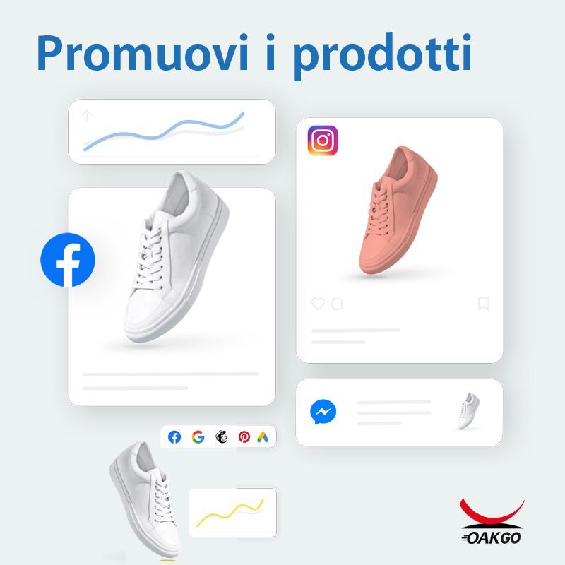 OAK eCommerce multicanale. promuovi i tuoi prodotti