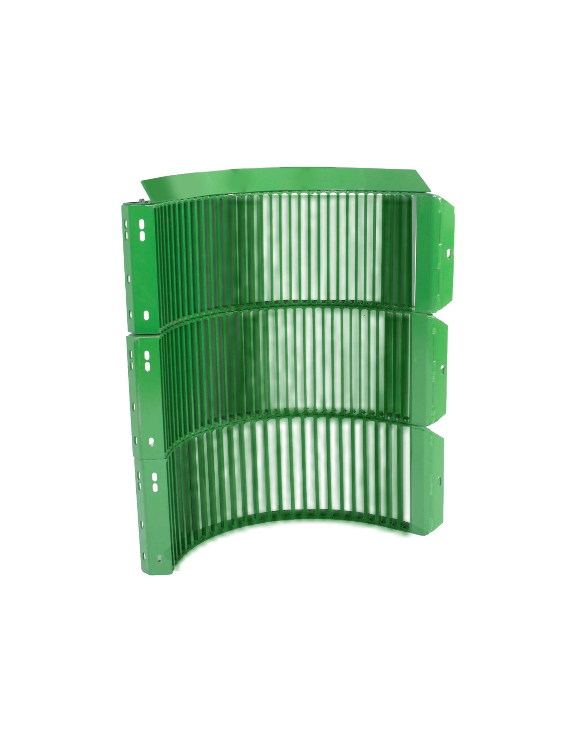 Green combine concave sections.