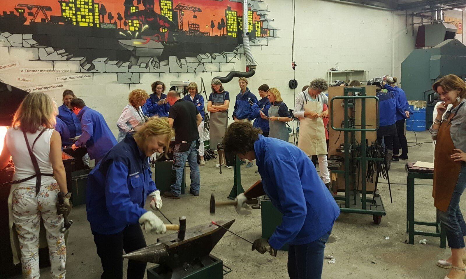 De leukste bedrijfsuitjes bij Atelier van Dongen...