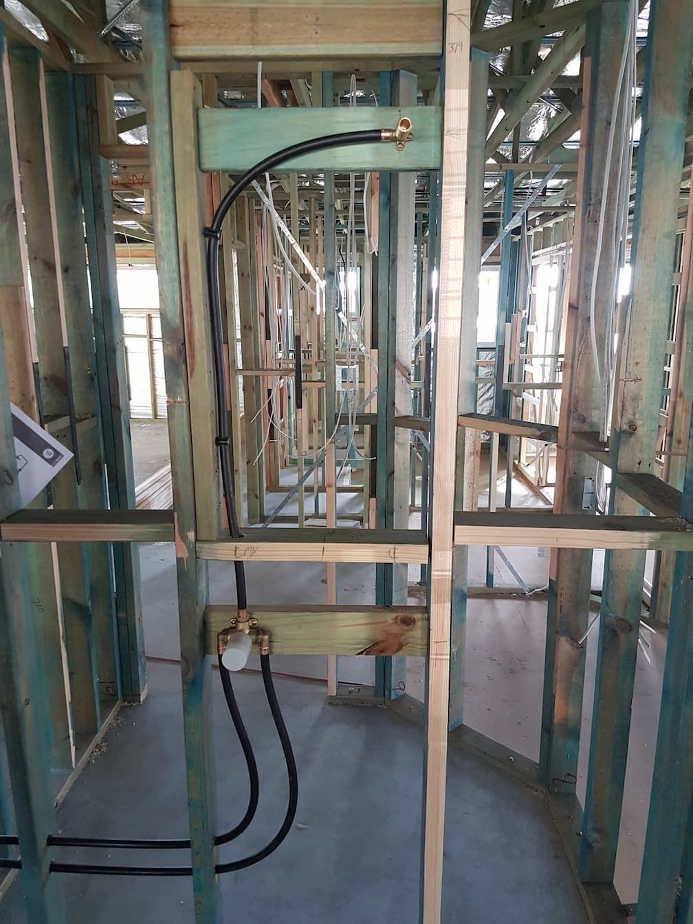 House Being Built With Gas FIttings  — Grant Wannan Plumbing in Wollongbar, NSW