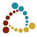 Colored circles in an arc, starting red, transitioning to yellow, then blue, forming a semi-circle. | Arie Nol Auto Center