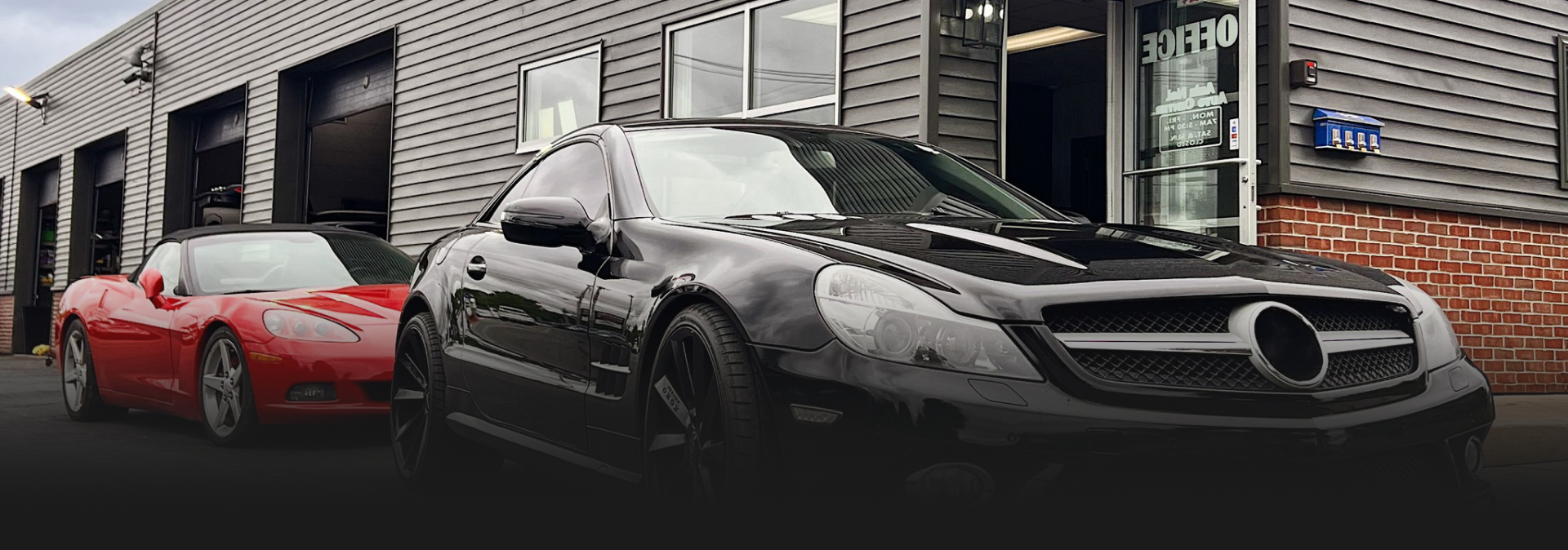 Car in front of the shop | Arie Nol Auto Center, Inc