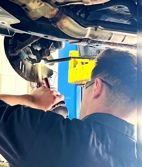 Mechanic working on a car | Arie Nol Auto Center