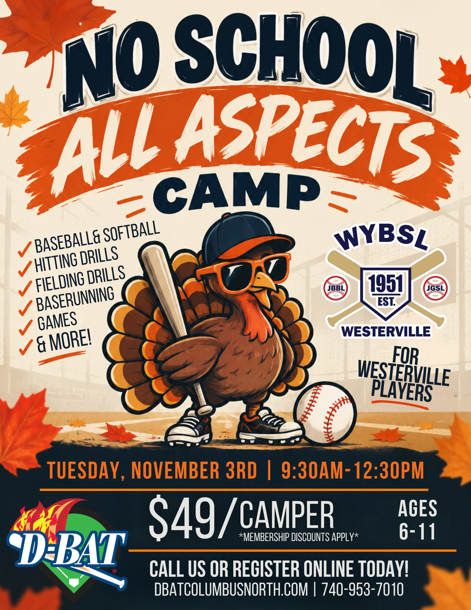 Camp or clinic flyer