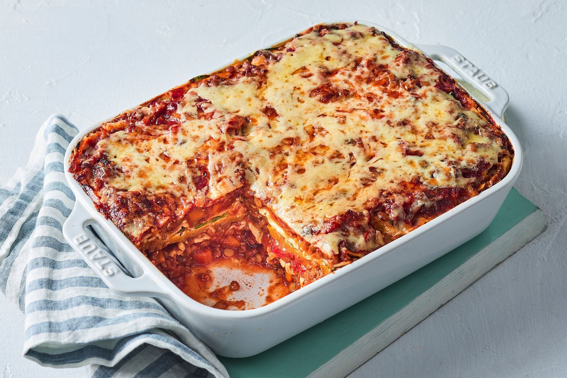 Beef mince and pumpkin protein dinner bake