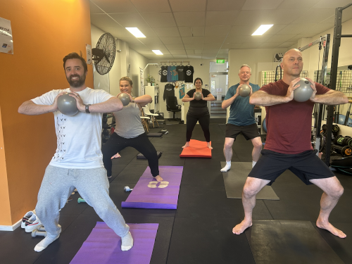 Mat Pilates Class in the Key to Life studio