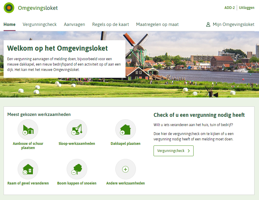 omgevingsvergunning nieuwbouw verbouwen renoveren updaten verduurzamen