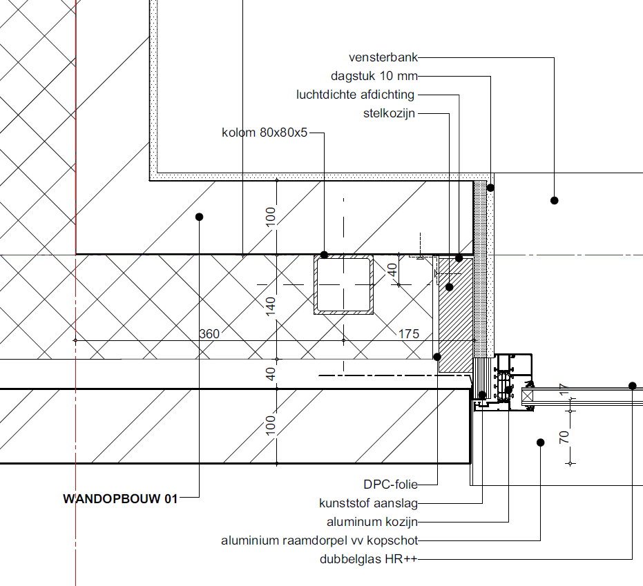 werktekeningen architecte aannemer bouwkundig 