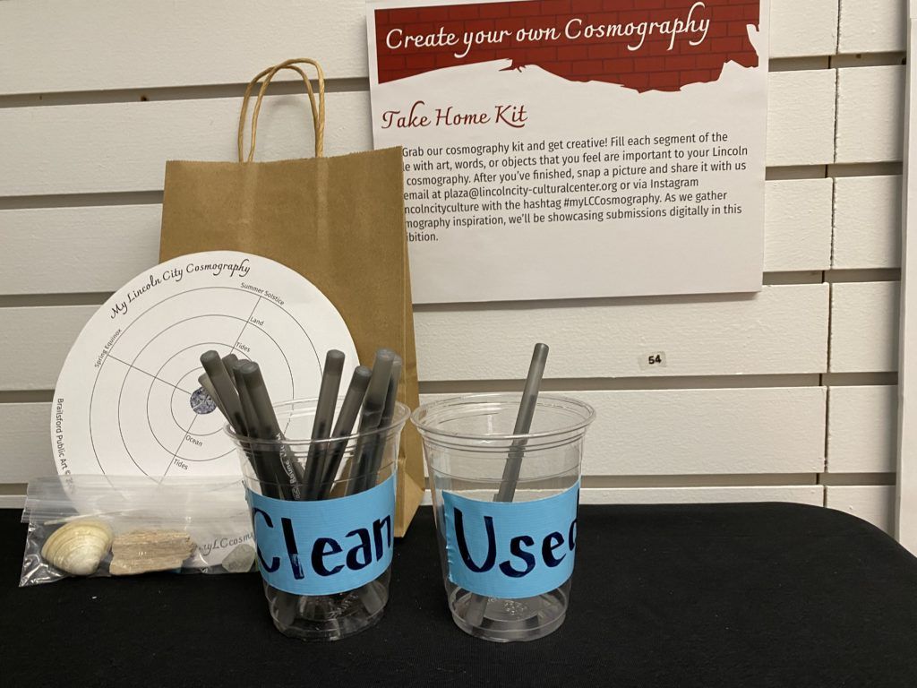 A sign that says create your own calligraphy on it